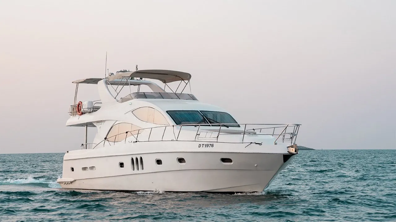 61ft Luxury Yacht Rental in Dubai